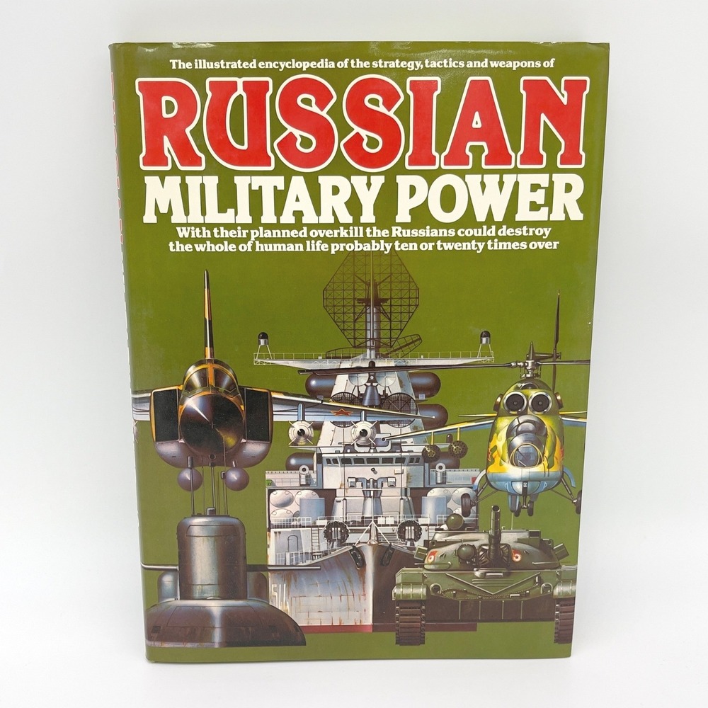 Vintage Russian Military‎ Power Bonanza Books 1982 Hardcover Illustrated History